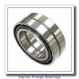 overall depth: Rexnord ZD2204 Duplex Flange Bearings